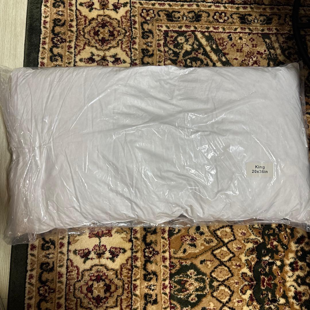 ホテル椿山荘　羽枕 キングサイズ 20x36インチ