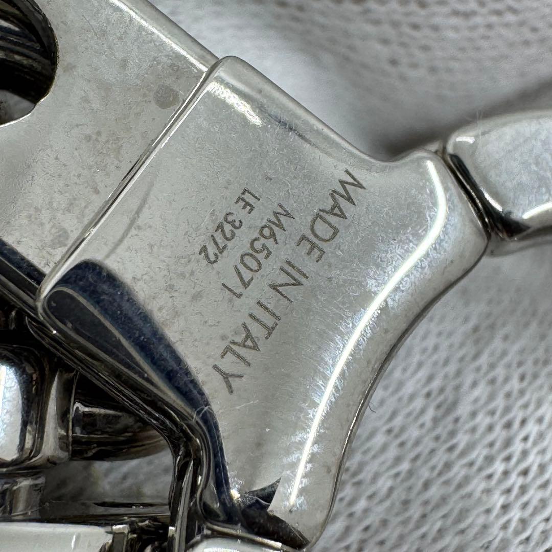 ルイヴィトン ポルト クレ イニシャル LV キーホルダー 077615