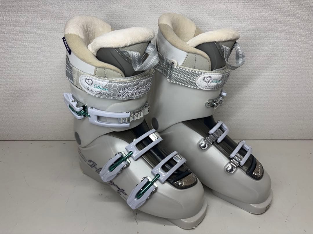 美品 Hart HART DIVA 女性用スキー用ブーツ ホワイト 25cm