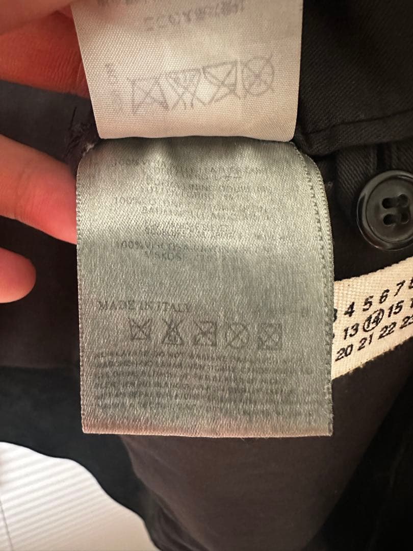 マルタンマルジェラ 05AW 八の字ライダース 5zip riders