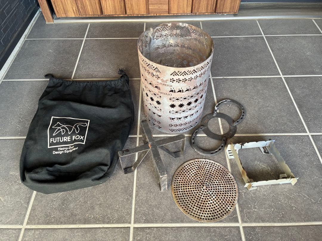 FUTURE FOX Navajo-Solo焚き火台 ナバホ柄