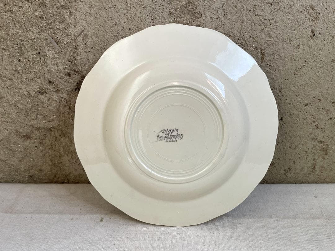 める2枚セット/サルグミンヌ 花リム 深皿 N-852/