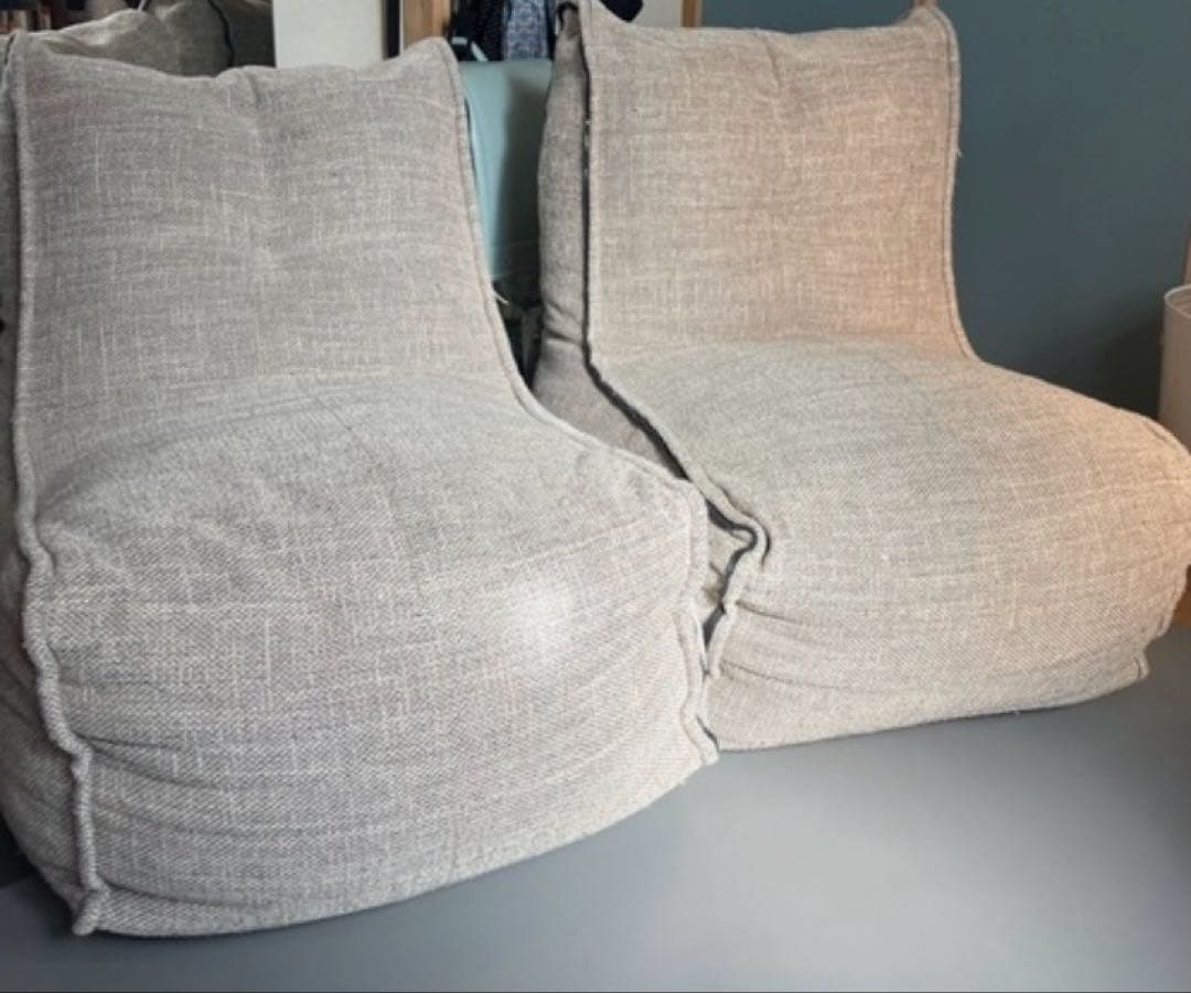 アンビエントラウンジ ビーズソファ　モジュラーツイン（ベージュ　調布市