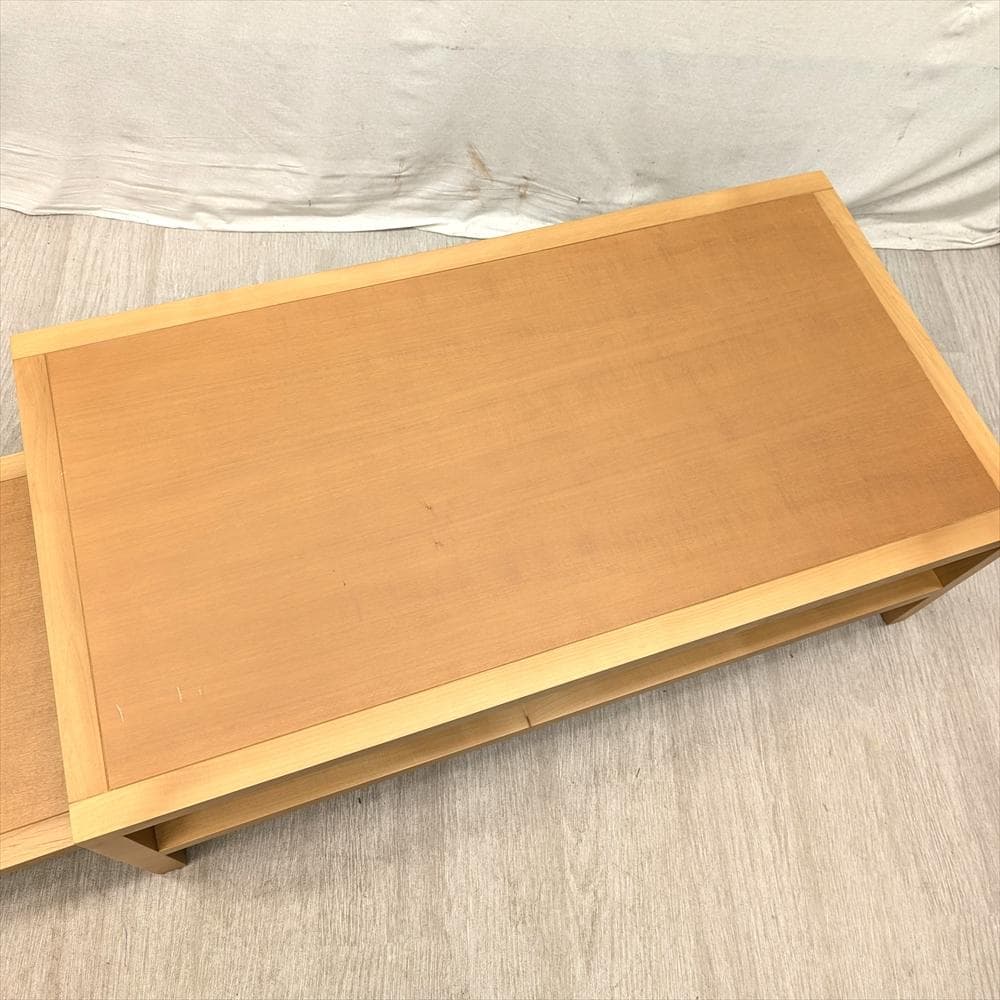 展示品　フランスベッド　伸長式　センターテーブル　リビング　コーヒーテーブル