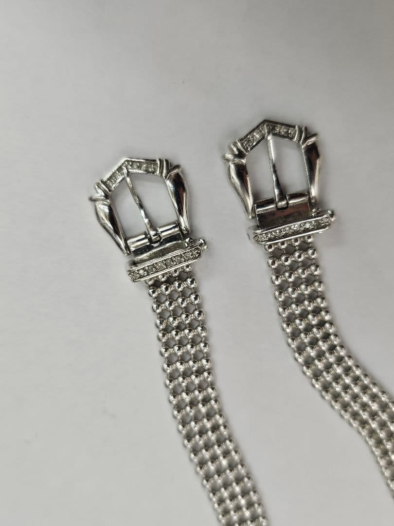 925 ベルトモチーフ ブレスレット+リング シルバー Silver