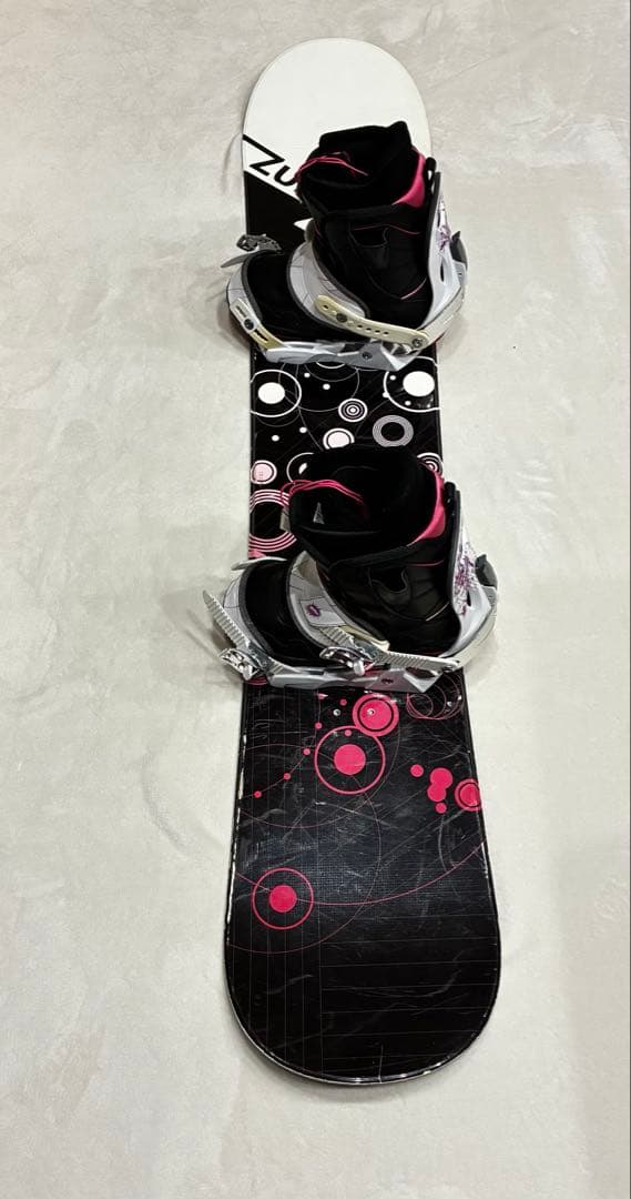 スノボ レディース セット zuma 153cm voxpot 24.5cm