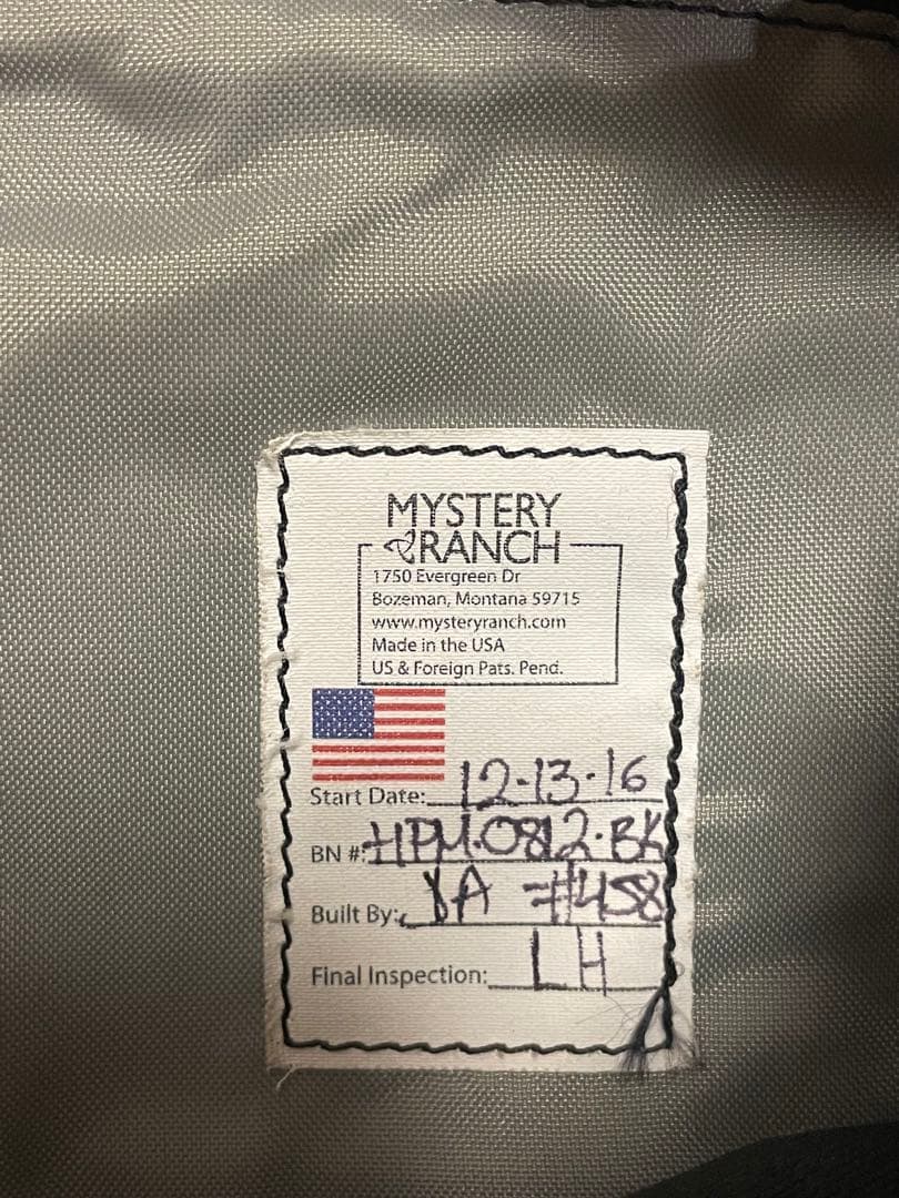 MYSTERY RANCH ヒップ モンキー USA製　ミステリーランチ