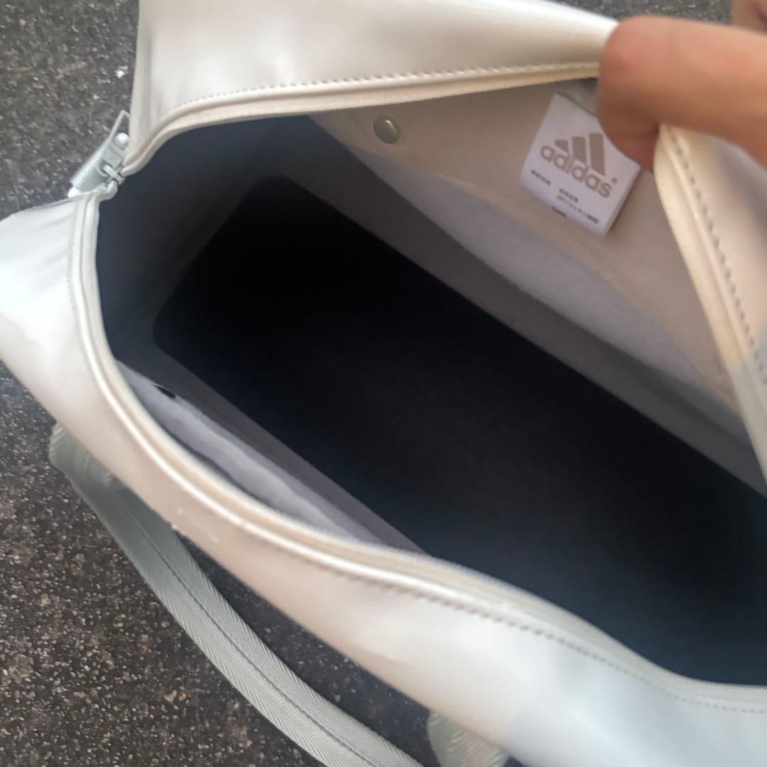 バッグ 00s old adidas enamel hand bag y2k