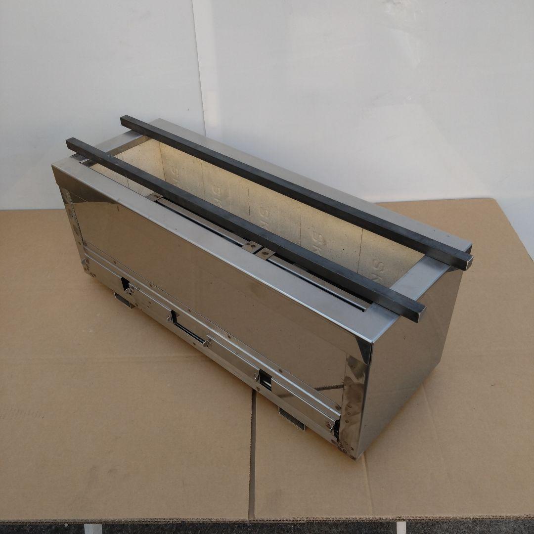 新品 耐火レンガコンロ 炭火用 5丁 幅640 奥行240 うなぎ 魚 焼鳥機