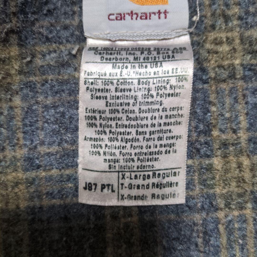 USA製Carhartt DETROIT JACKET PTL XL