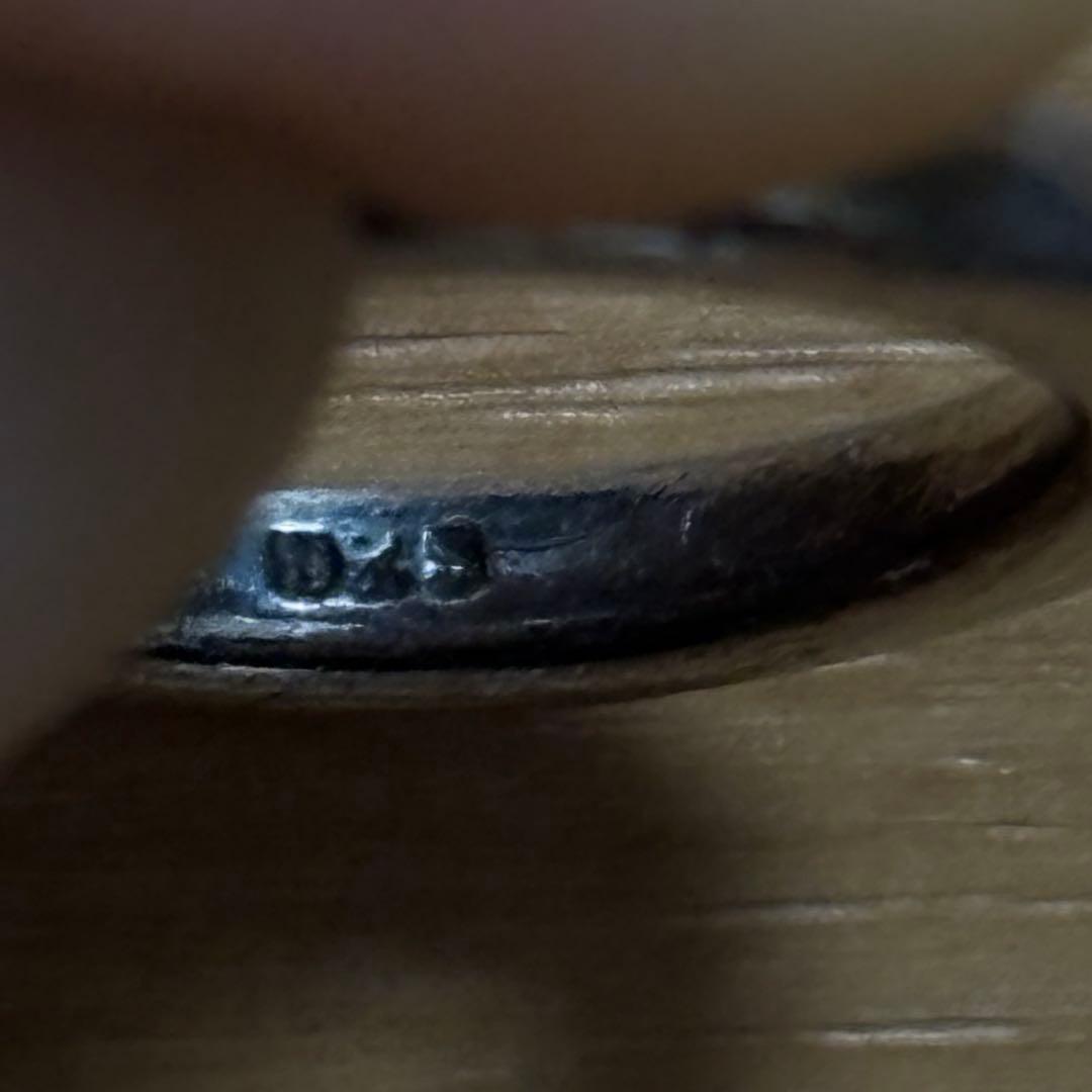 スカル　ブレスレット　シルバー925 ヴィンテージ