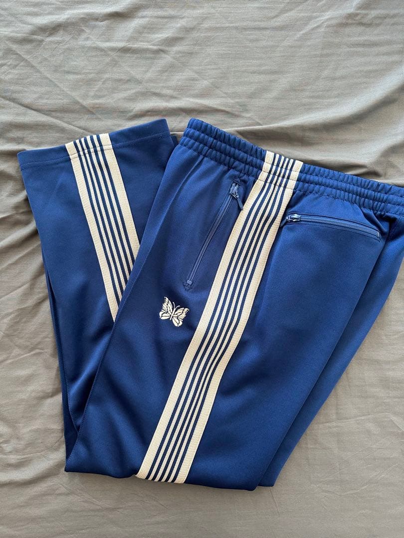 Needles トラックパンツ XS（ブルー）