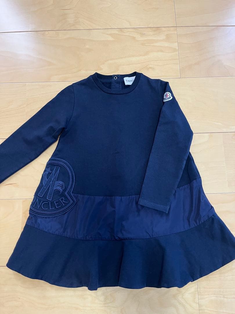 MONCLER ネイビー ワンピース　90cm