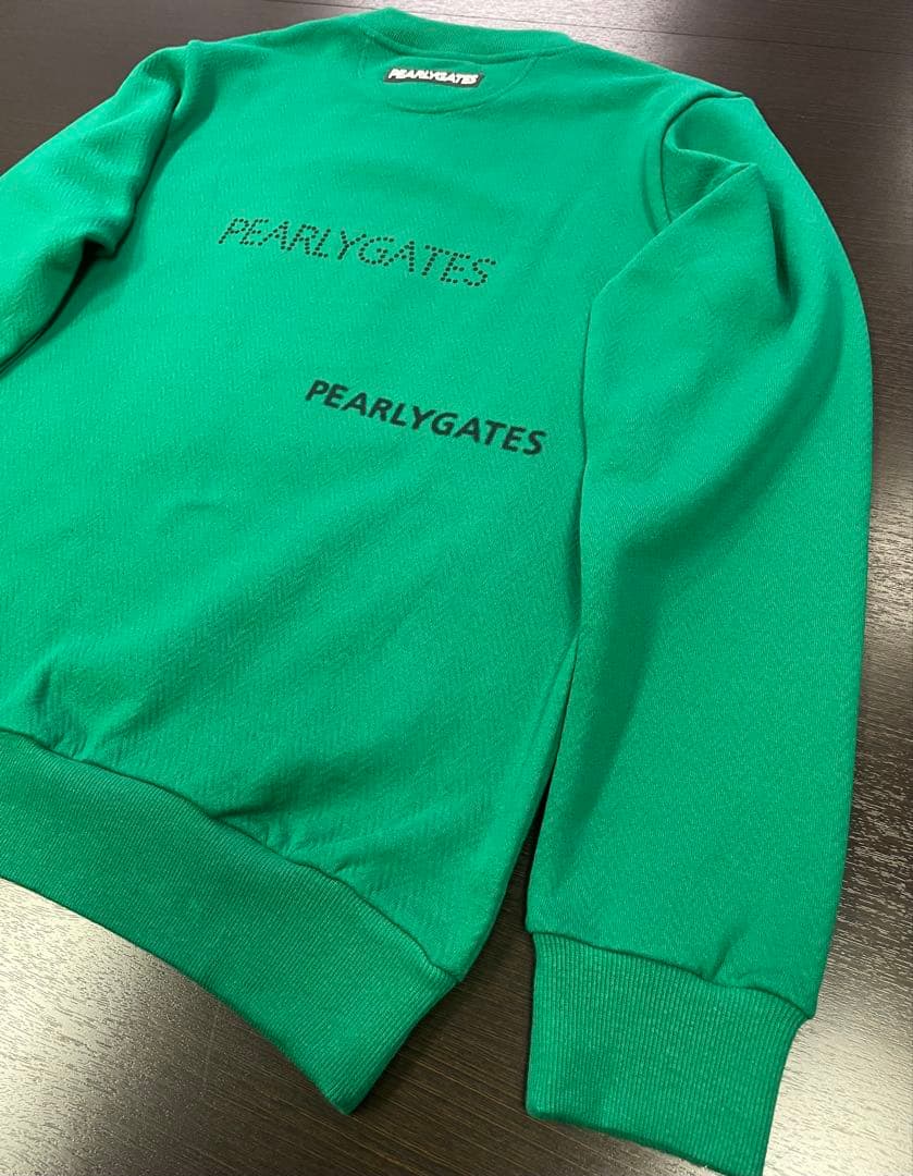 パーリーゲイツ　新品　5号　グリーン　トレーナー