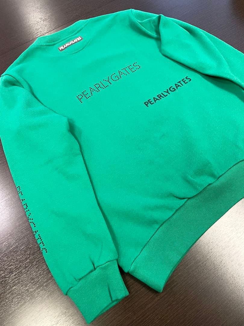 パーリーゲイツ　新品　5号　グリーン　トレーナー