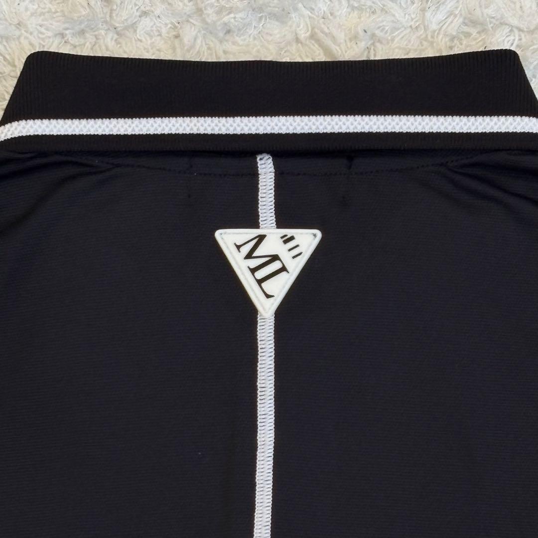 ＊極美品✨ポロシャツ 50(XL) コード 三角ロゴ マークアンドロナ メッシュ