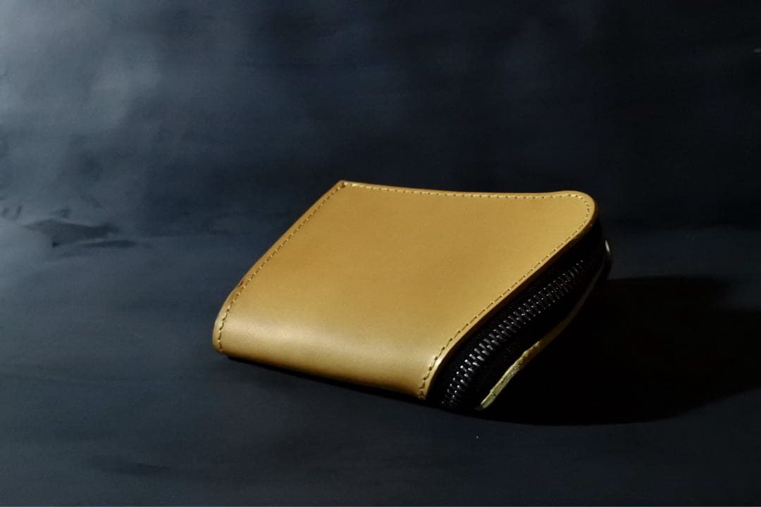 [オリジナル]J2 Zip wallet 財布　イエロー