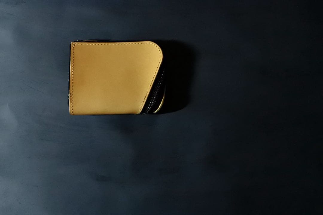 [オリジナル]J2 Zip wallet 財布　イエロー