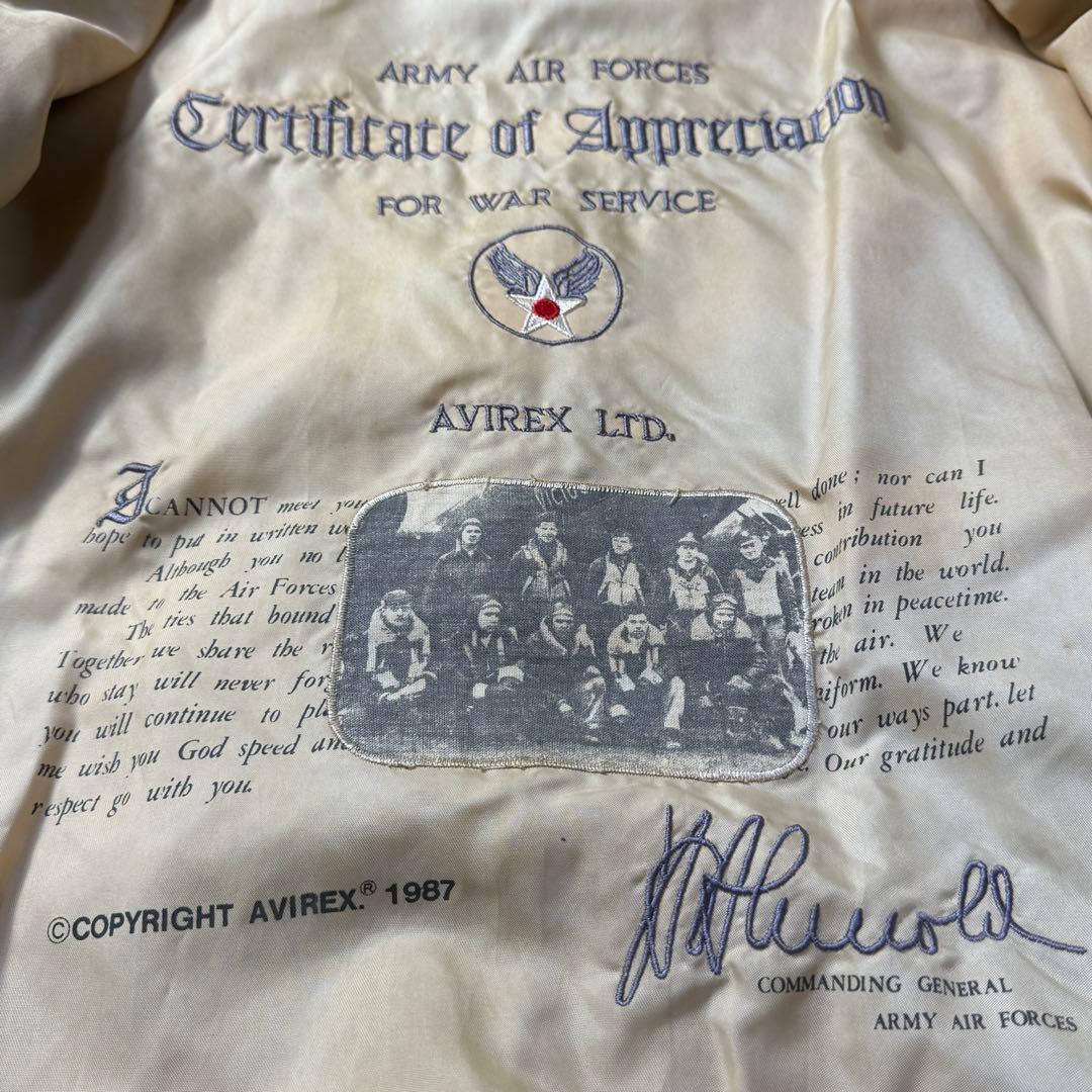 【胸タグ】AVIREX G-1 フライト レザージャケット L TOP GUN
