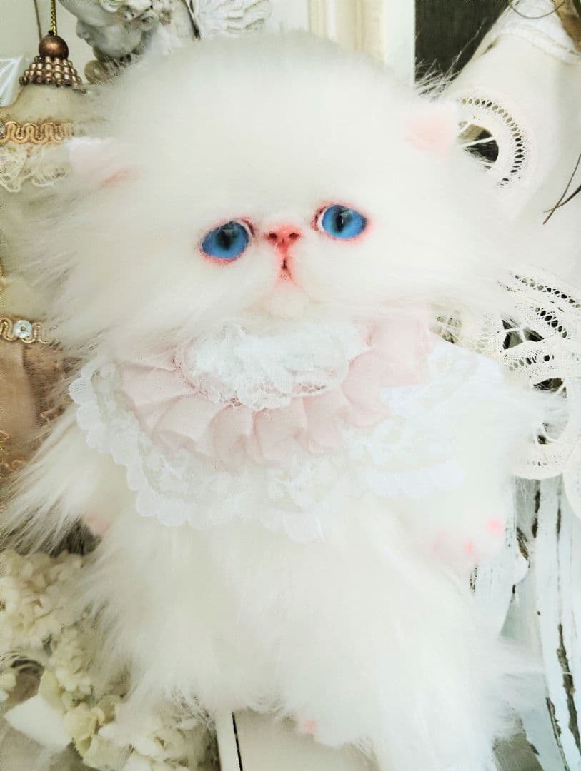 ポッケにゃん♡エキゾチック子猫ちゃん♡アートドール♡ぬいぐるみ