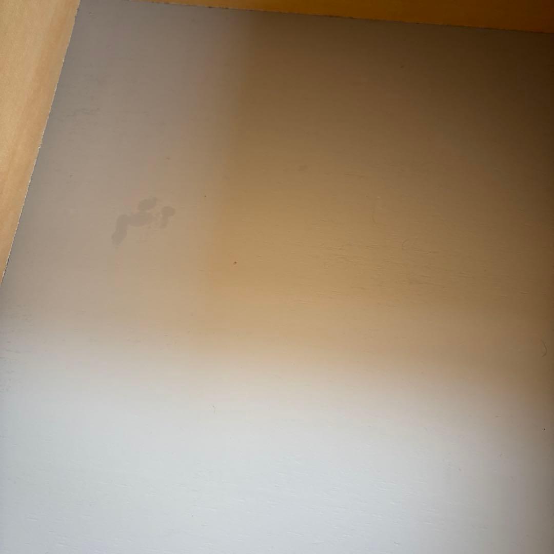 廃盤品　無印良品　メープル突板　4段チェスト　タンス　木製　中古