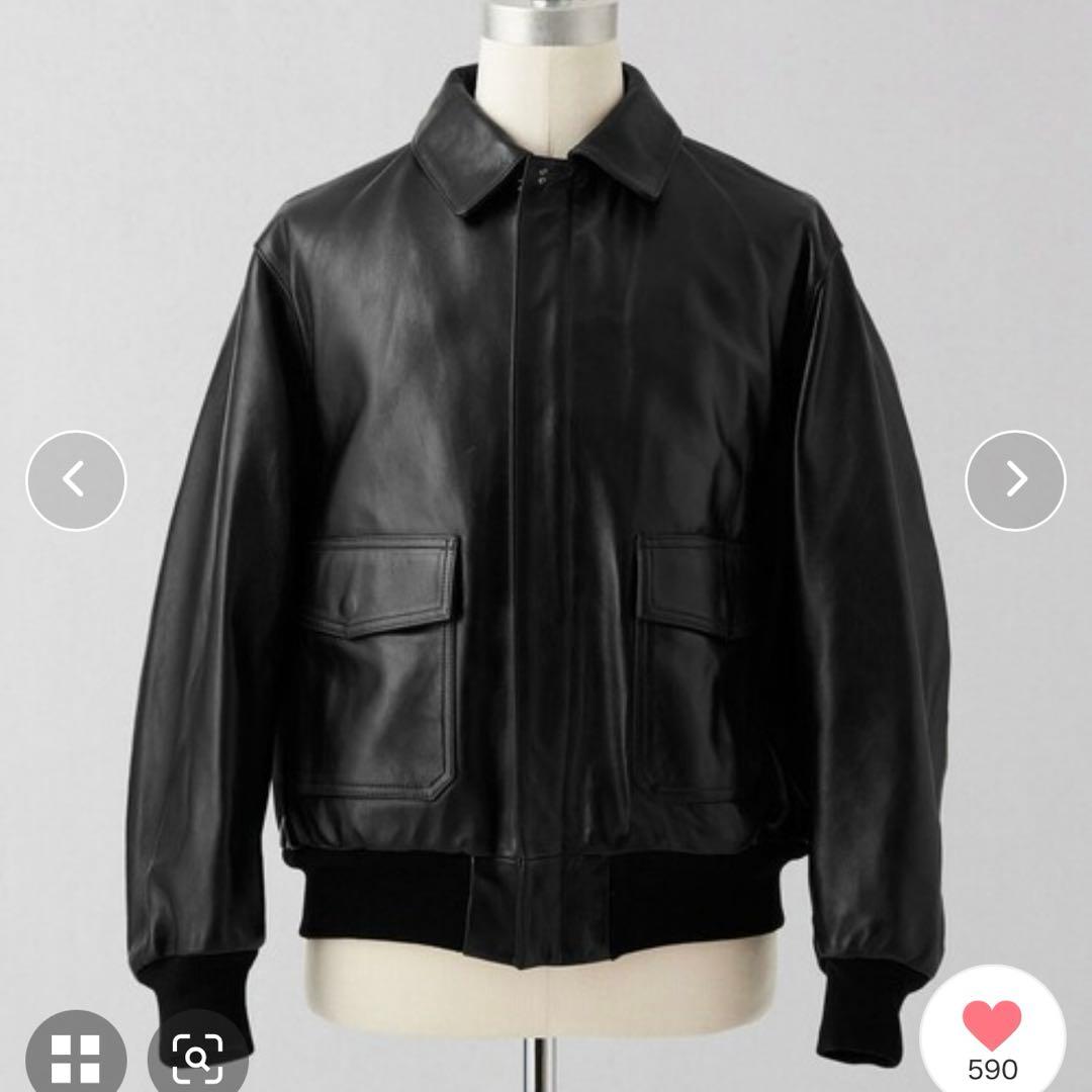 最終値下　LOEFF ロエフ　ラムレザーフライトジャケット　UNISEX