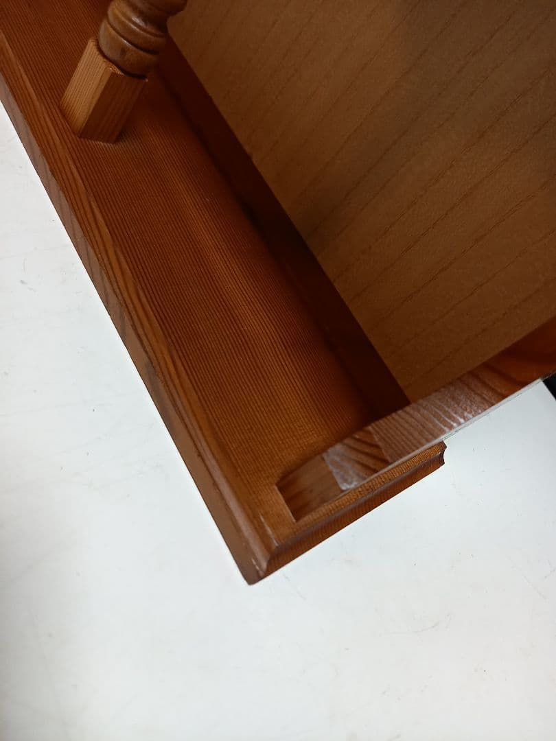 希少　1970's　コロニアル　スピンドル　ウッド　オープン　ウォール　ラック