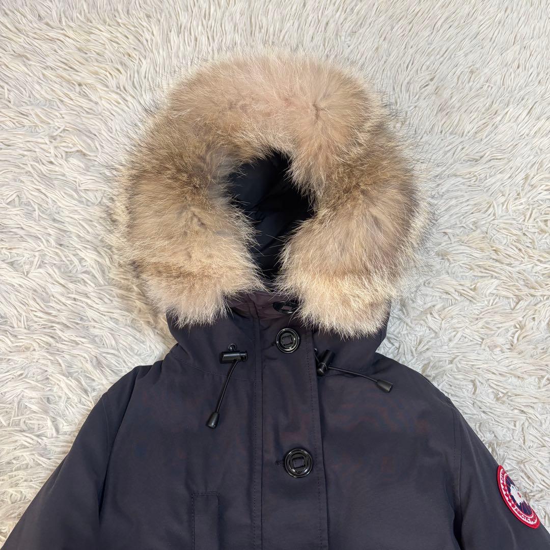 カナダグース シャーロットパーカ ダウンジャケット 2WAY NAVY S