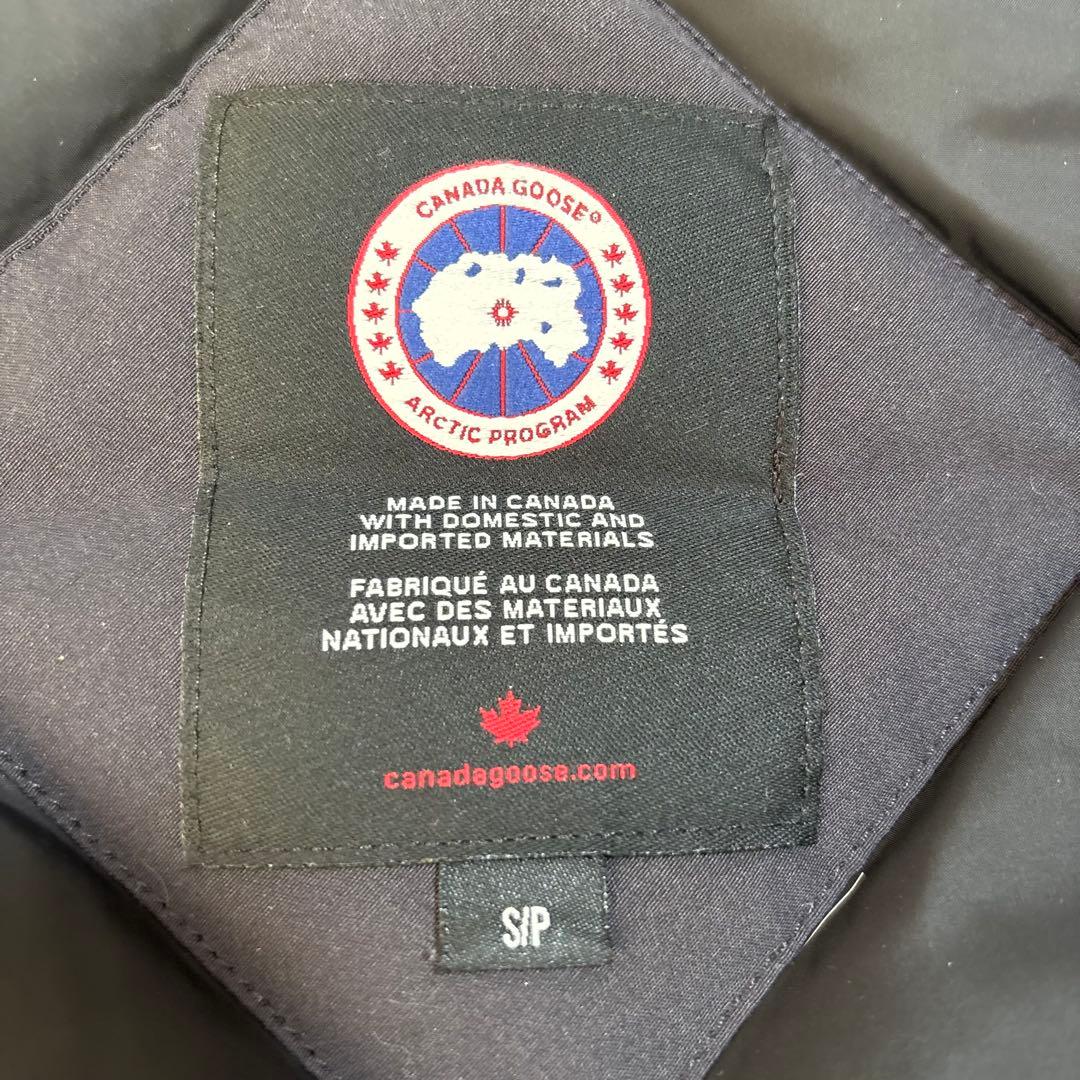 カナダグース シャーロットパーカ ダウンジャケット 2WAY NAVY S