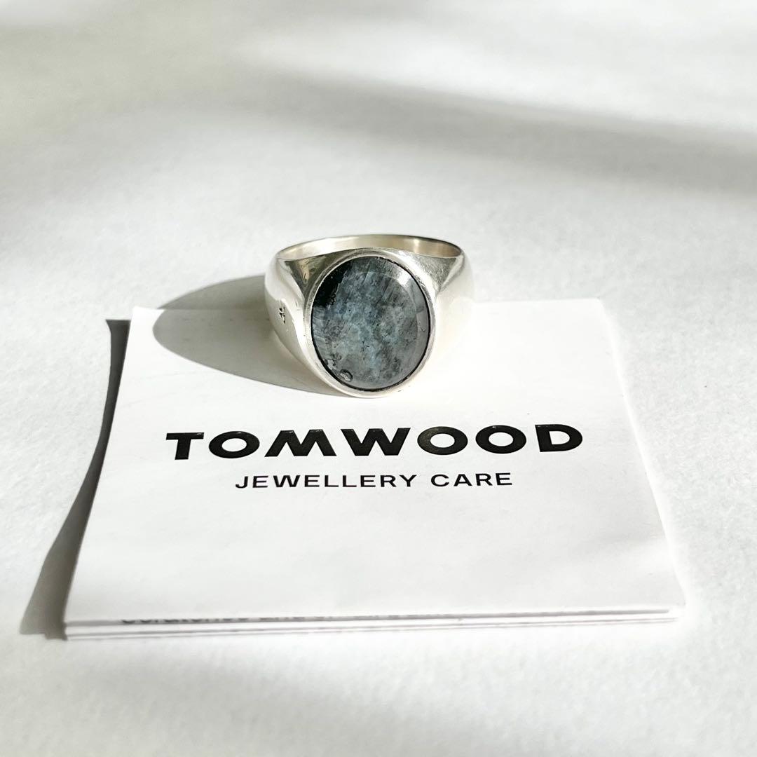 【美品】tom wood oval ring g56 16号