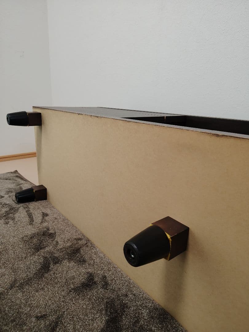 【訳あり】テレビ台　ローボード　160cm ブラウン　ウォールナット調　生松工芸