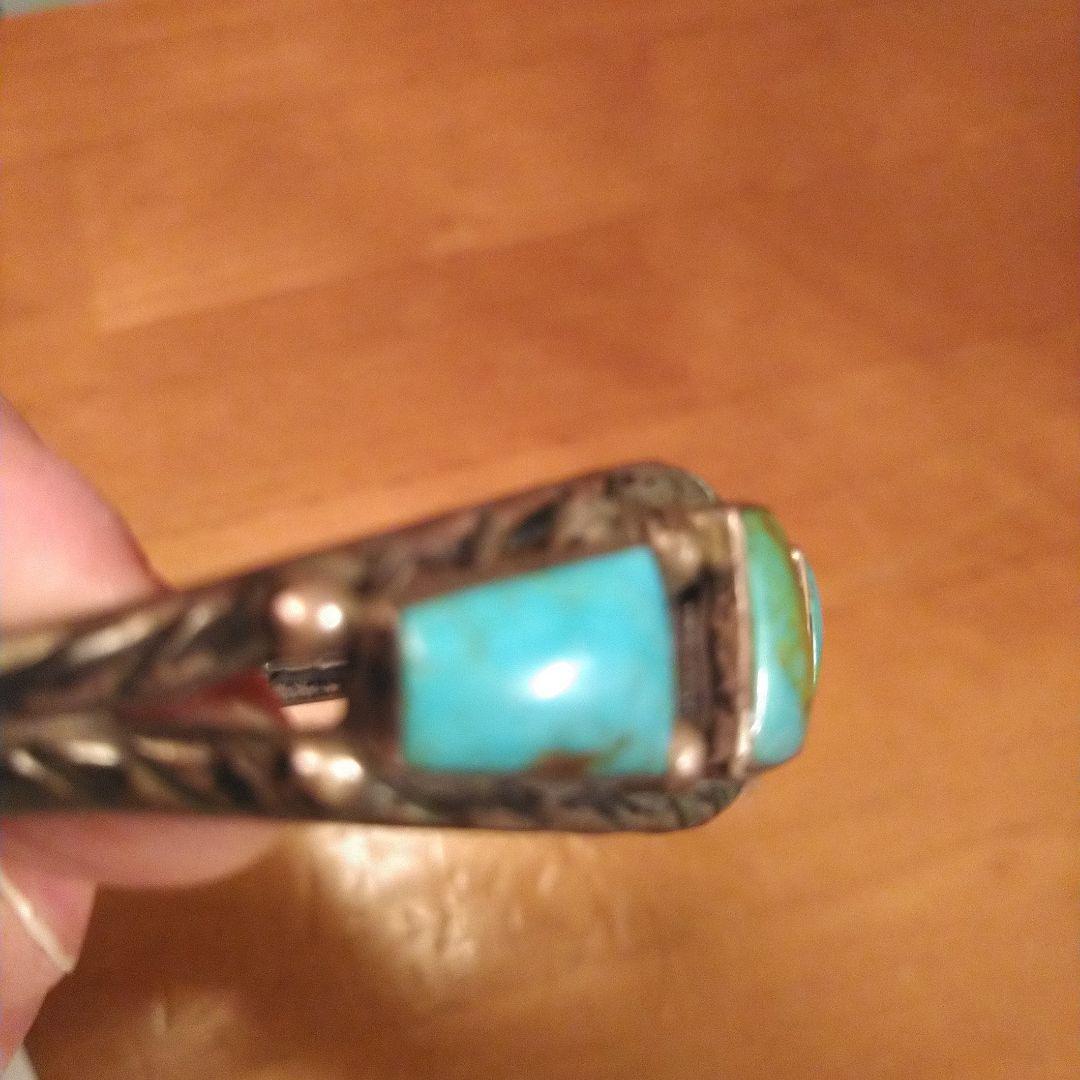 Rose Castillo/RC刻印/バングル/ナバホ　スターリングシルバー