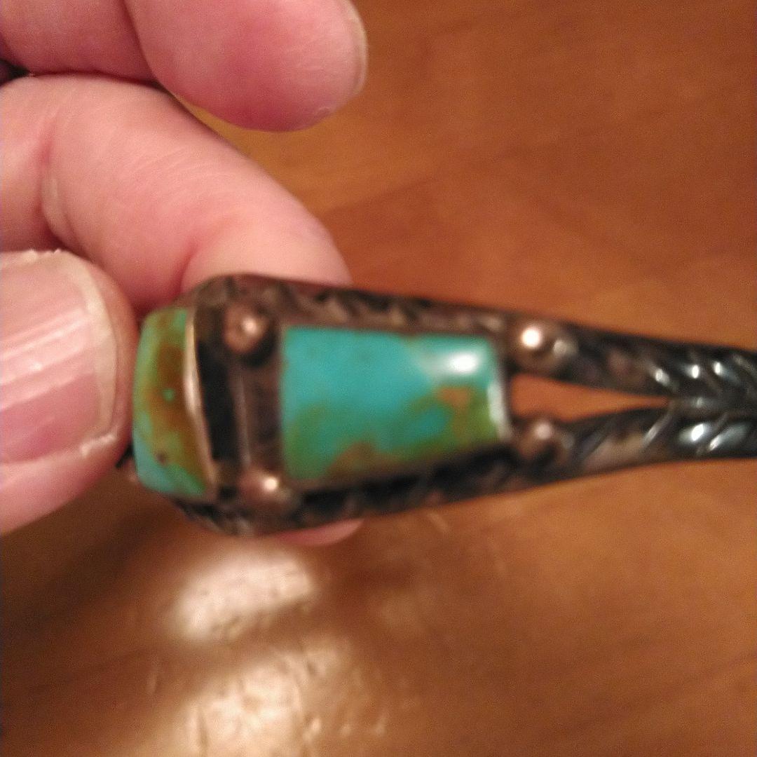 Rose Castillo/RC刻印/バングル/ナバホ　スターリングシルバー