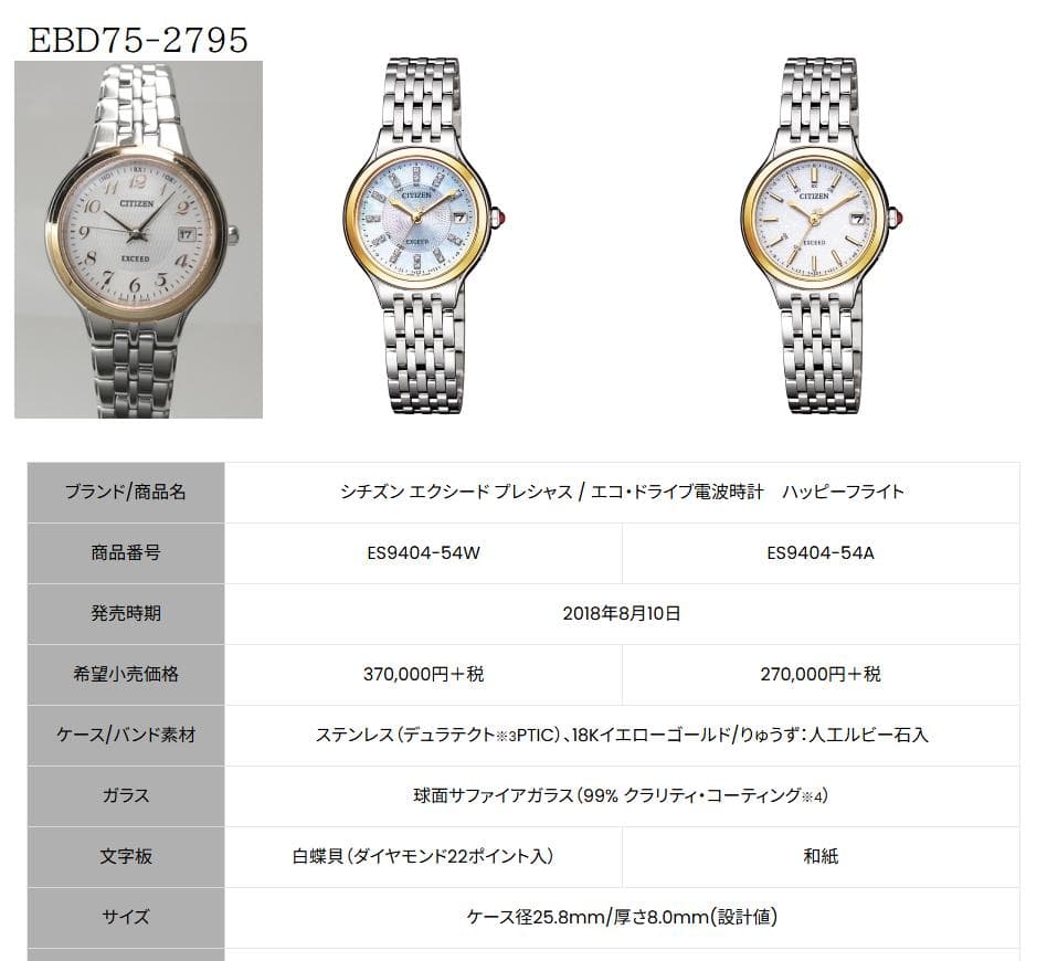 ✴美品稼働品 エクシード 電波ソーラー チタン ドレスウオッチ 17.5㎝