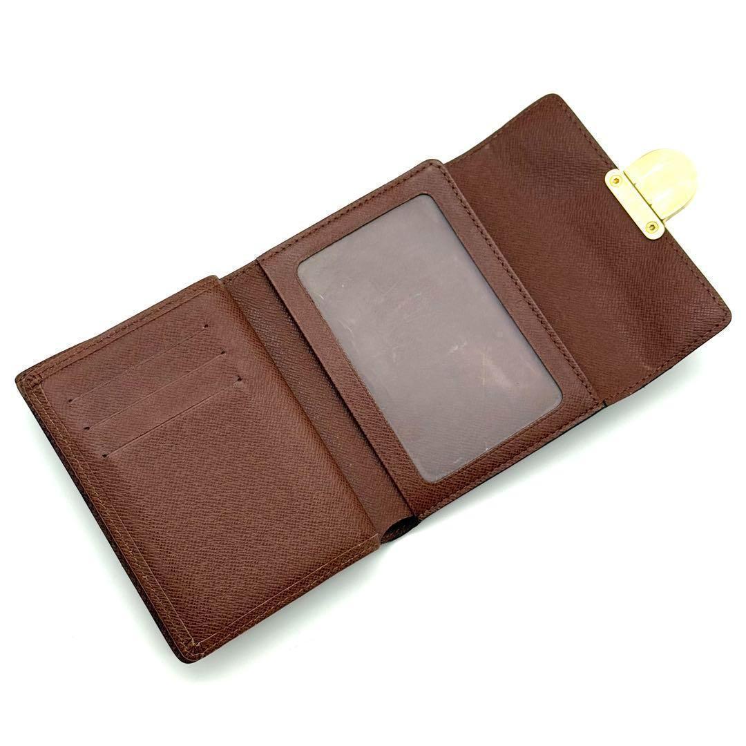 極上美品❣️ルイヴィトン モノグラム コアラ コンパクト 財布　L72