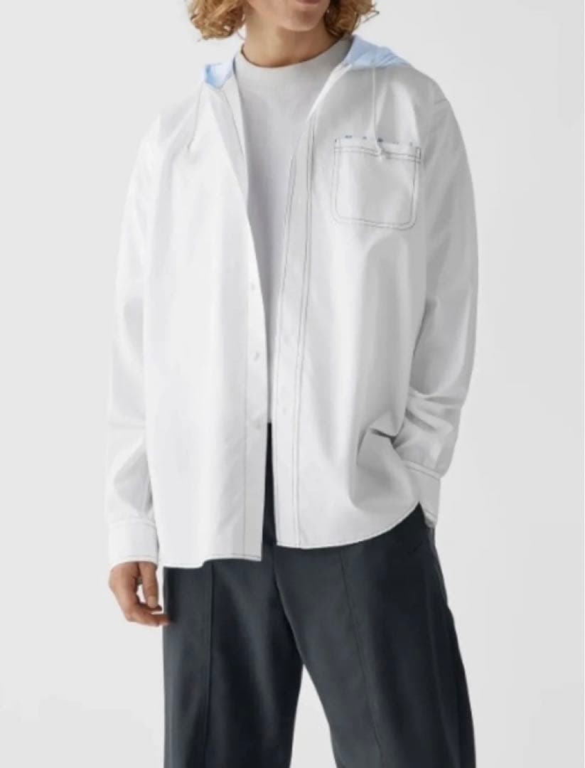 【1/11まで値下げ】MARNI マルニ　フード　シャツ　50 XL