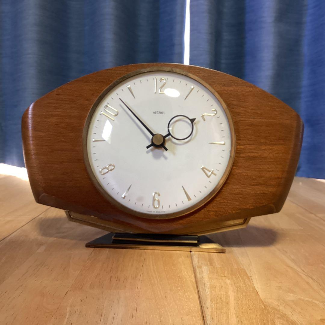 イギリス　MEC 置き時計　ヴィンテージ　アンティーク