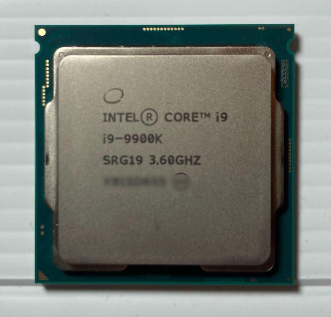 【動作確認済】CPU Intel Core i9-9900K