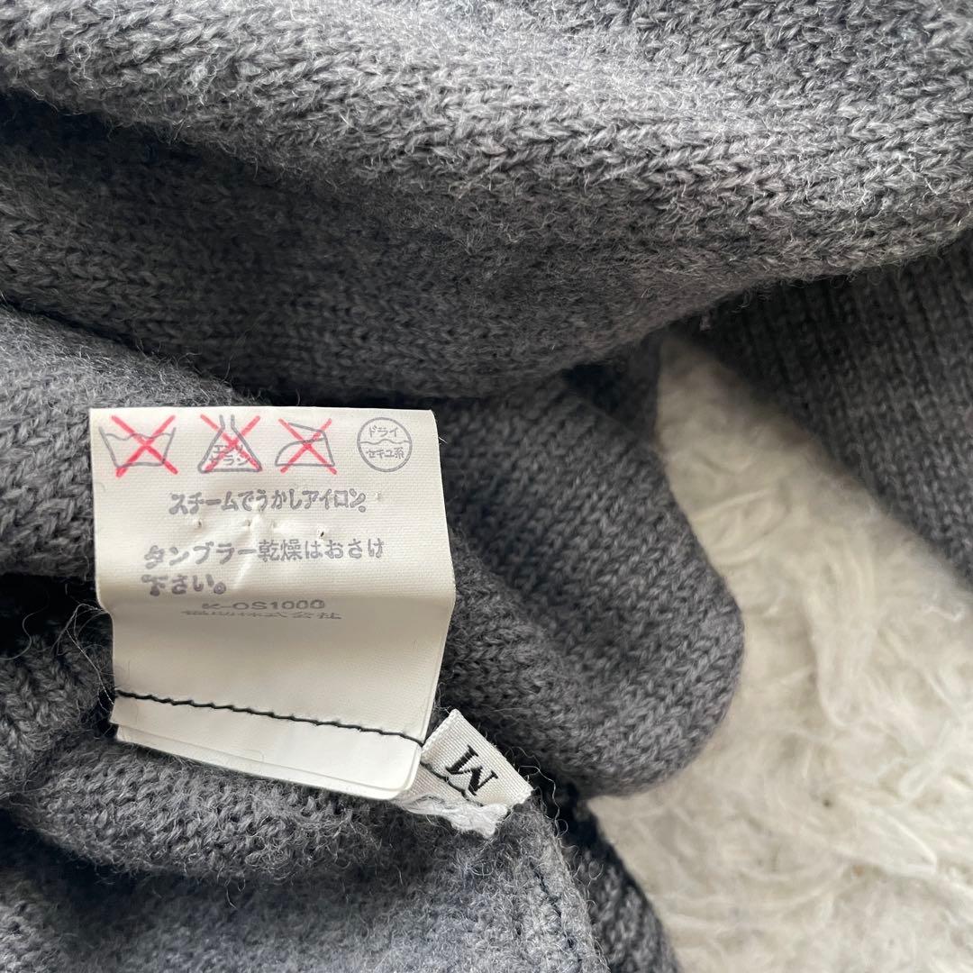 YVES SAINT LAURENT アンゴラ混　ビーズ　長袖　ニット　セーター