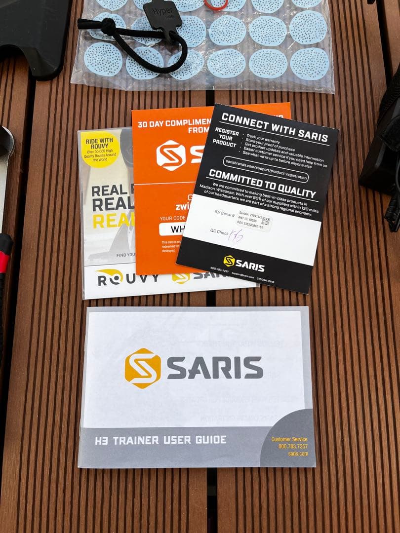 Saris H3 スマートトレーナー ブラック