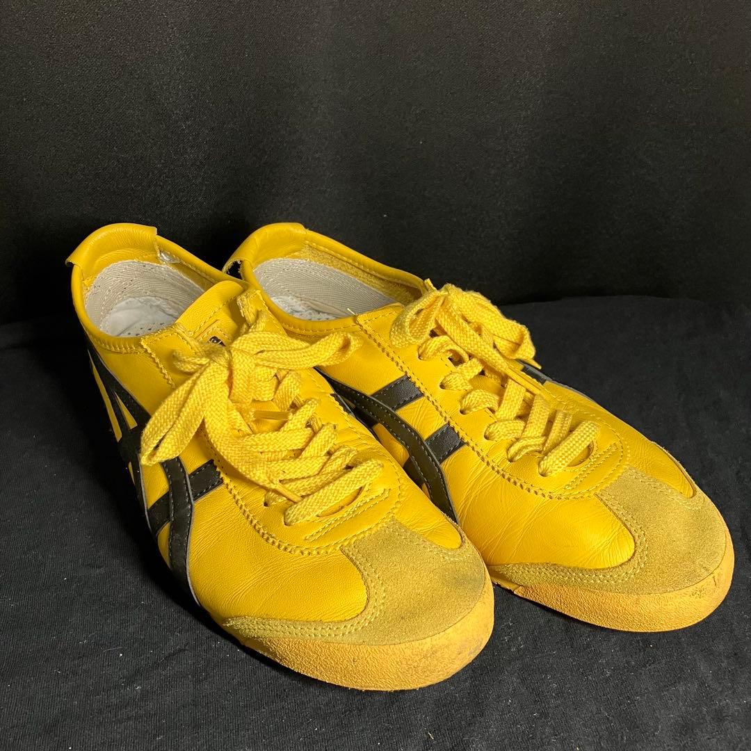 Onitsuka Tiger MEXICO 66 スニーカー 25.5 イエロー