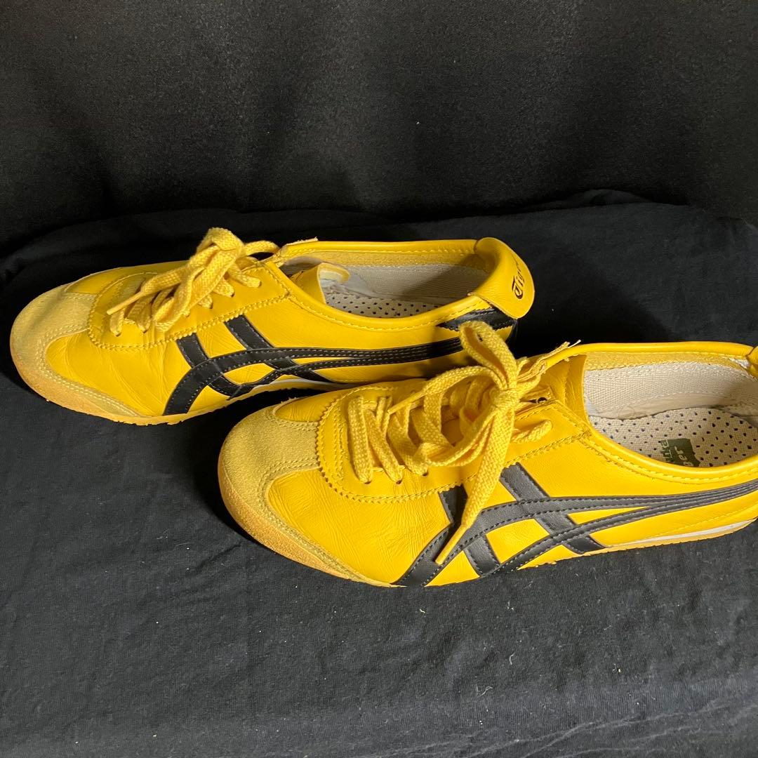 Onitsuka Tiger MEXICO 66 スニーカー 25.5 イエロー