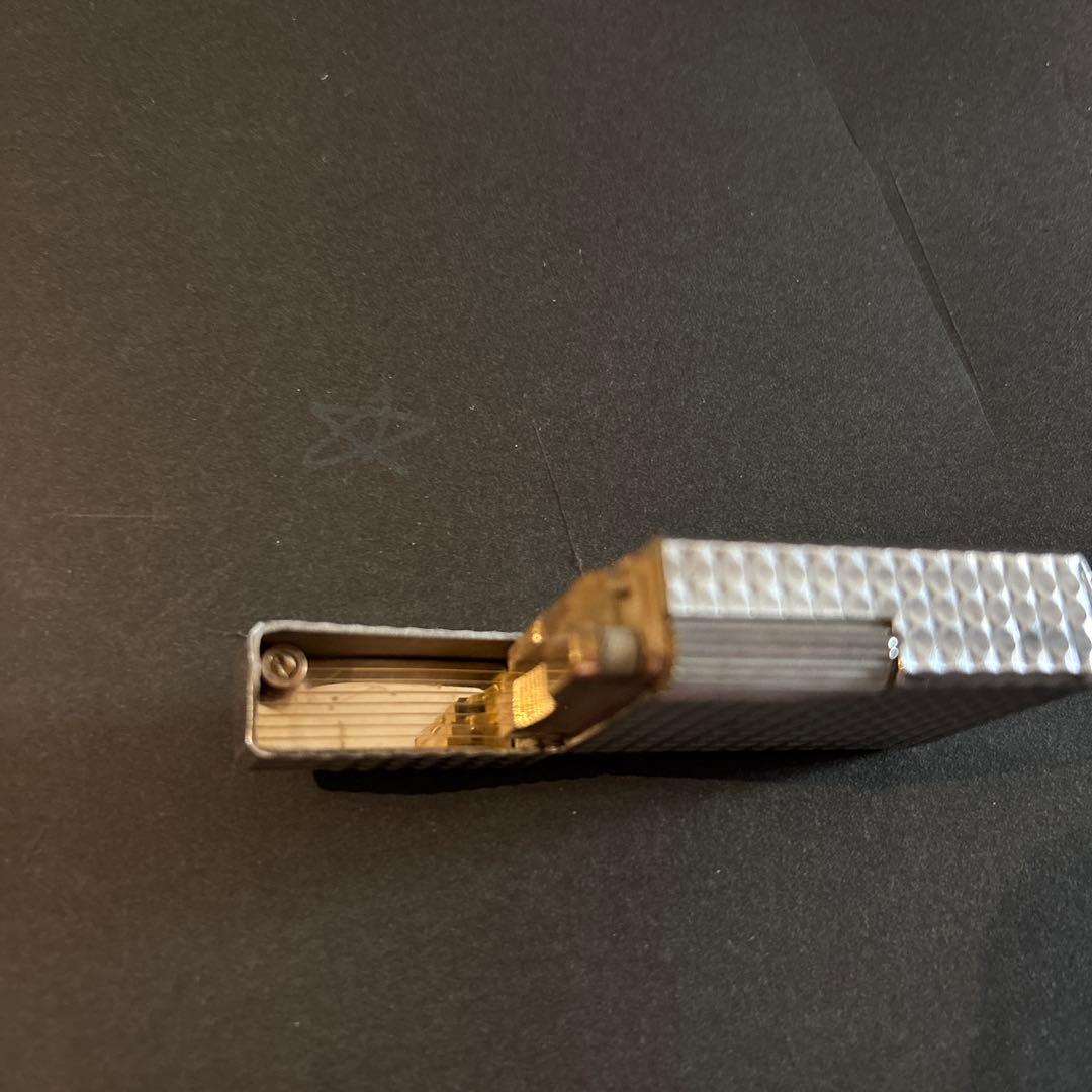 【Kan Kan】ST Dupont デュポン　ガスライターシルバー