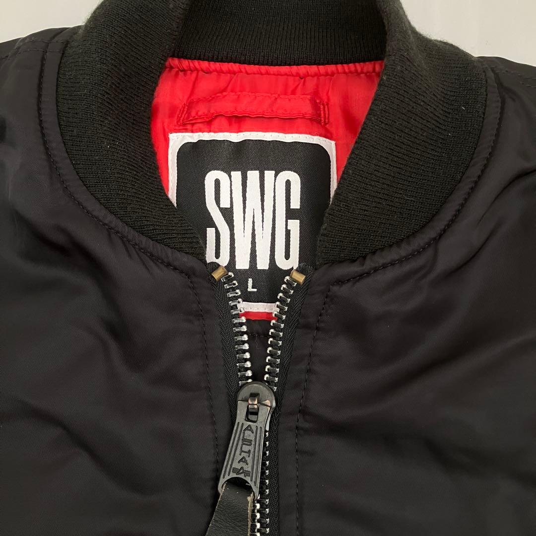 ジャケット・アウター MA-1 ALPHA INDUSTRIES SWG