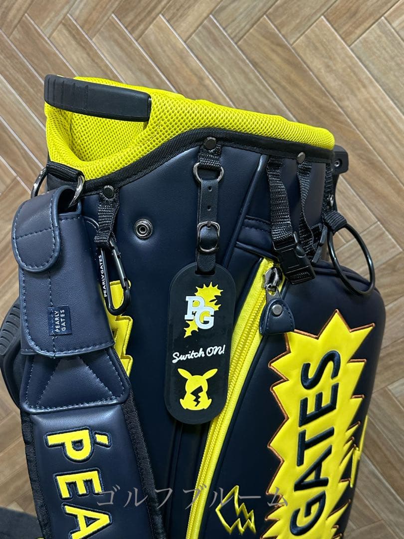 パーリーゲイツ☆ポケモン⚡️ピカチュウスタンド式キャディバック