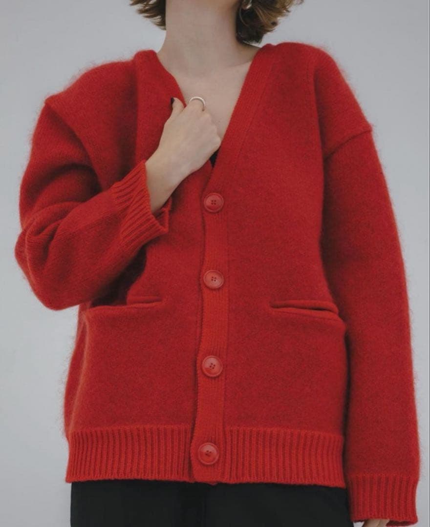 【GADID ANONIEM】REID カーディガン　レッド