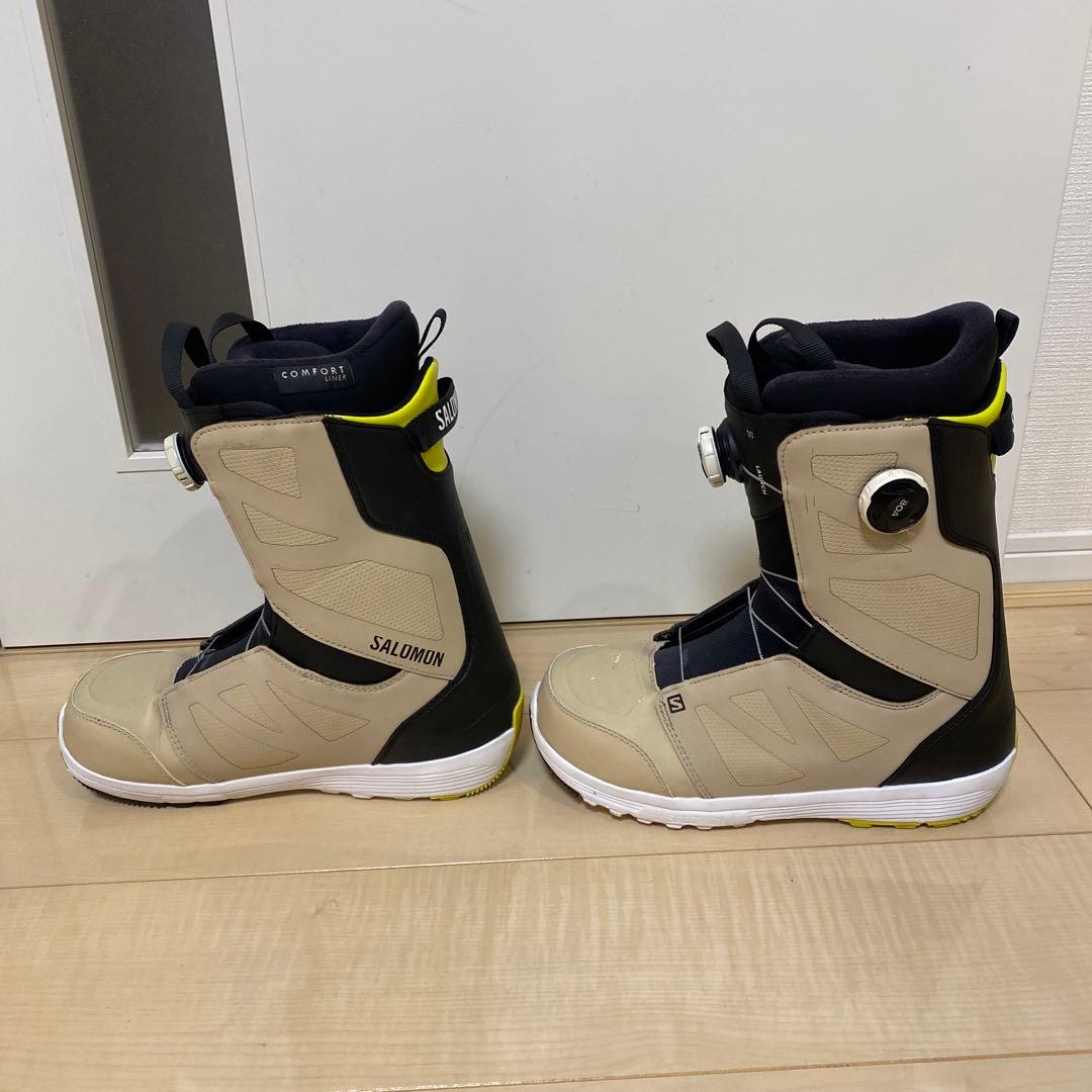 【比較的美品】サロモンLAUNCH BOA SJ 27.0cm 22-23モデル