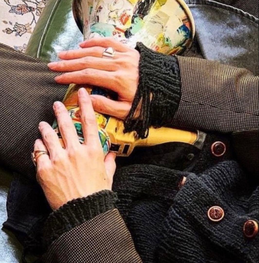 NUMBER (N)INE カート期 ダメージニットカーディガン 常田大希