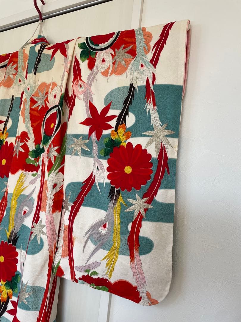 七五三　７歳　アンティークお着物セット