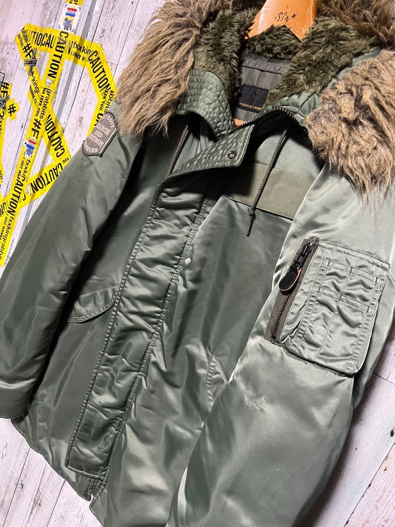 極限定 ヒステリックグラマー MA-1 フライトジャケット N-3B y2k